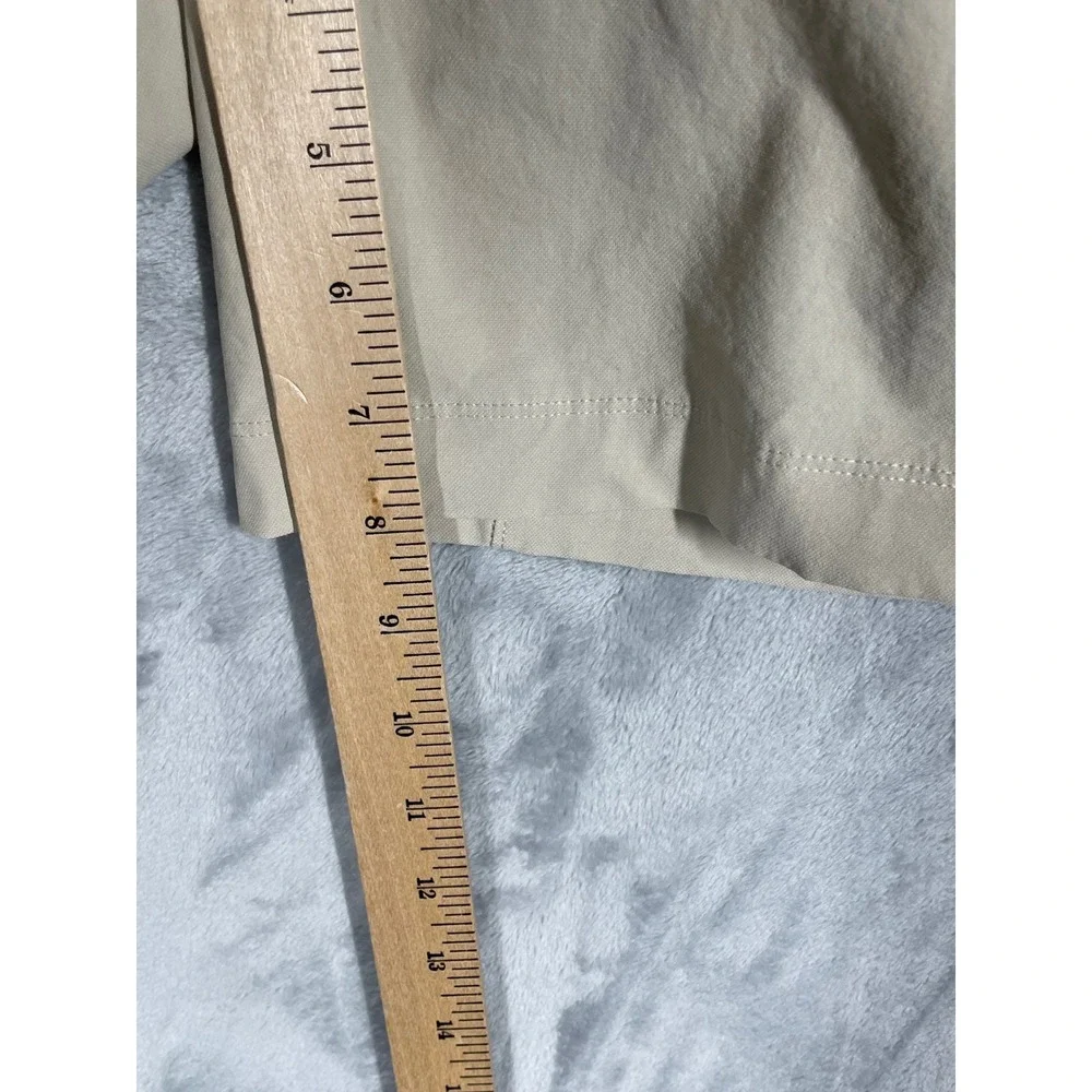 Lululemon Lab Utilitech Shorts Mens XXL Beige Tan Drawstring LM7BDES